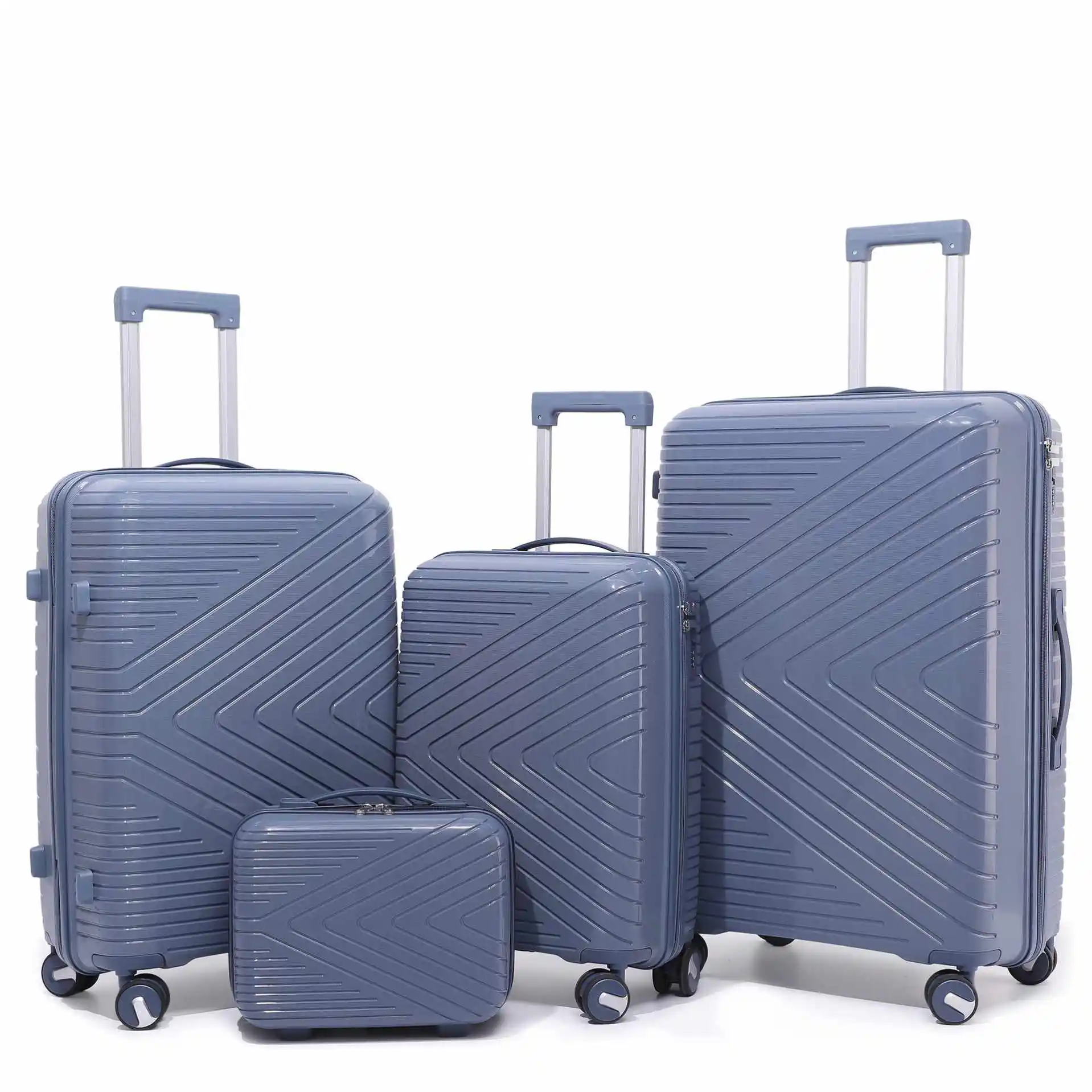 旅行スタイル荷物バッグセットトロリーバッグ荷物持ち運びスーツケース