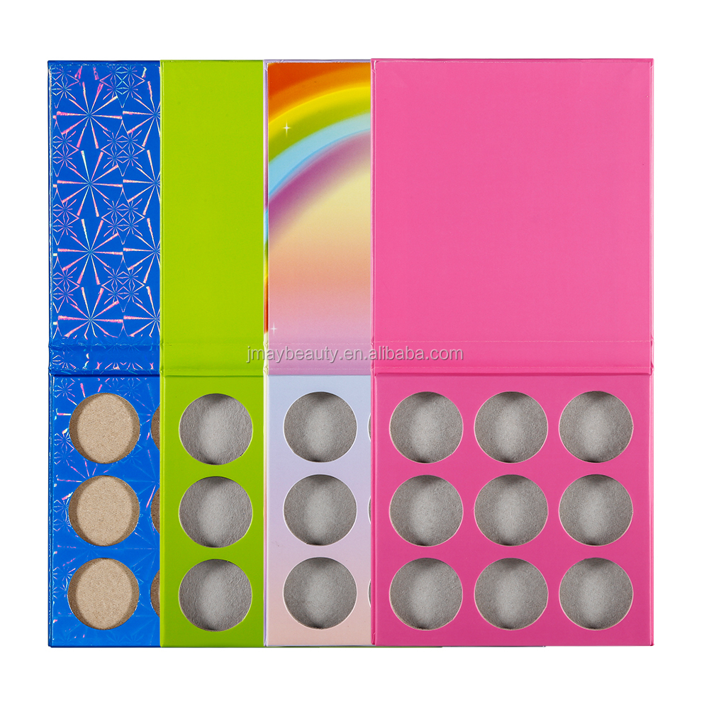 Palette colorée de 9 trous