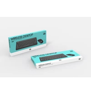 2,4G teclado inalámbrico ratón conjunto Oficina Mini portátil teclado ratón