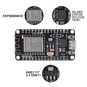 <strong>ESP8266</strong> <strong>NodeMCU</strong> CP2102 ESP-12E WiFi <strong>Module</strong> Internet of Things Development Board Compatible with IDE/Micropython
