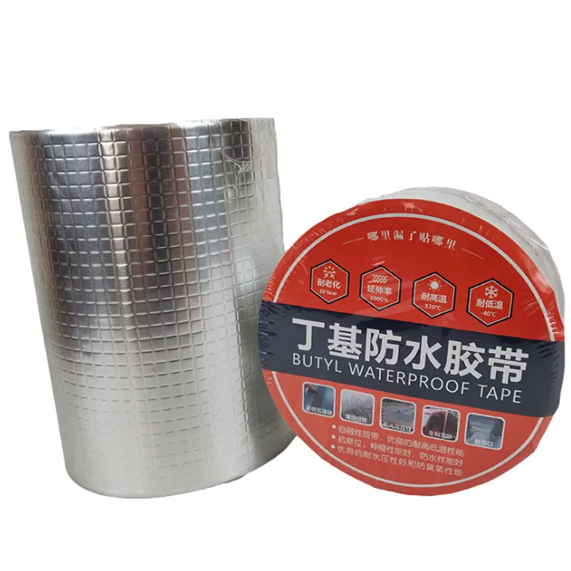 Fabriek Directe Verkoop Lekkage Stopper Butyl Rubber Tape Self Adhesive Non-Bitumineuze Waterdichte Tape