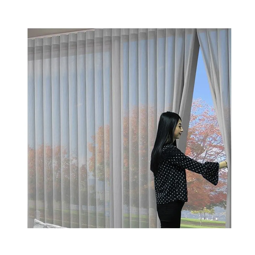 Sombras de ventana Dream, persianas decorativas de tela, persianas transparentes verticales, Hanas