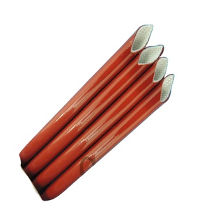 Vật liệu cách nhiệt ul được liệt kê chống cháy dây cách điện linh hoạt Silicone tráng sợi thủy tinh tay áo - Product Image 3