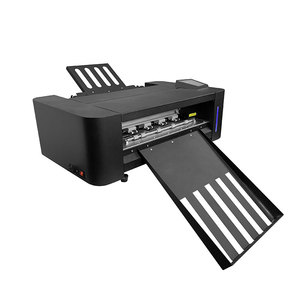 FS350DC自動二重ヘッドサーボモーター死ぬ切断機ビニールステッカーシートラベルカッター用高速 - Product Image 2