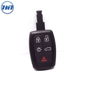 FCCID KR55WK49250 FSK433MHz 5 Buttons 48 Chip Smart Auto Remote Control `Car <strong>Key</strong> Entry Fob Fit for Volvo <strong>S40</strong>/C30/C70 - Product Image 3