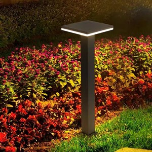莫登Lluz De Columna发光二极管铝防水Ip65装饰庭院柱灯室外发光二极管庭院灯