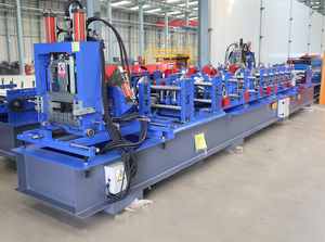 Çerçeve CAD haddeleme şekillendirme makinesi prefabrik Villa ev C89 hafif çelik C Z U çelik kapı Pur şerit şekillendirme makinesi - Product Image 4