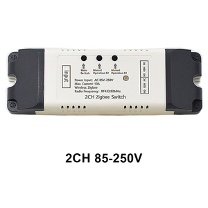 Receptor de Control remoto por aplicación ZigBee 3,0, controlador Wifi RF de 85-250V, temporizador de interruptor inteligente que funciona con Alexa, 2 canales, lo más nuevo - Product Image 2