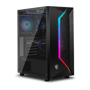 MSI MAG VAMPIRIC 100L bilgisayar kasası Mid-Tower şasi oyun ofis masaüstü bilgisayar ev sahibi siyah şasi - Product Image 6