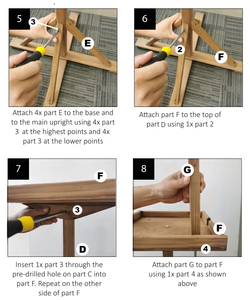Đơn Lập Bằng Gỗ Dọc <span class=keywords><strong>Bird</strong></span> Trung Chuyển Chim Cho Ăn Bảng Trạm Gỗ Tự Nhiên Nhà Cho Vườn - Product Image 6