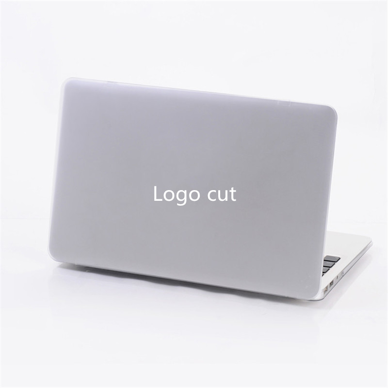 Transparent avec découpe du logo