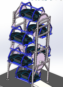 An toàn & đáng tin cậy đu quay loại bánh xe thông minh hệ thống đỗ xe thông minh công cộng bãi đậu xe an ninh bãi đậu xe bãi đậu xe thông minh hệ thống - Product Image 4
