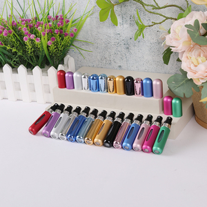 Xách tay 5ml nhôm Nước hoa <span class=keywords><strong>Atomizer</strong></span> phun Chai du lịch có kích thước mini 8ml bơm lại rỗng kim loại chai Parfum sisesi etiketi - Product Image 6