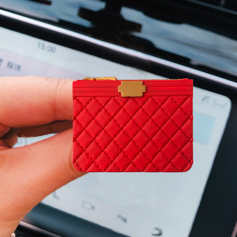 Sac diamant rouge
