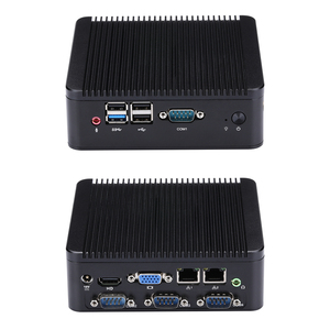Kansung de baja potencia Industrial 12V ordenador Baytrail J1900 Quad Core Barebone sistema 4 puertos COM X86 Mini PC - Product Image 1