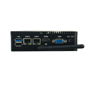 Computer portatile da ufficio <span class=keywords><strong>Desktop</strong></span> Win10 J4125 Mini Pc Mini Computer a buon mercato Mini Pc 4 Lan Fanless industriale Pc