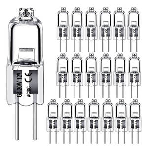 G4 halojen ampuller 20W 12V temizle dim AC/DC güç kaynağı ledi ışık kaynağı cam vücut değiştirilebilir yayan renk - Product Image 2
