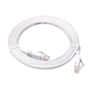 Привести RJ45 для ПК маршрутизатор Интернет сети плоский кабель патч-корд - Product Image 2