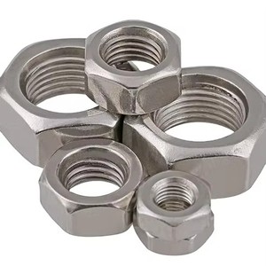 Écrou hexagonal en acier inoxydable DIN934 Prix d'usine M1 M1.4 M1.6 M2 M2.5 M3 M4 M5 M6 M8 Écrou hexagonal personnalisé - Product Image 2