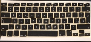 AP02键盘套件，适用于西班牙语SP拉丁LA笔记本电脑键盘的Macbook Pro A1278 A1286 A1297 - Product Image 2