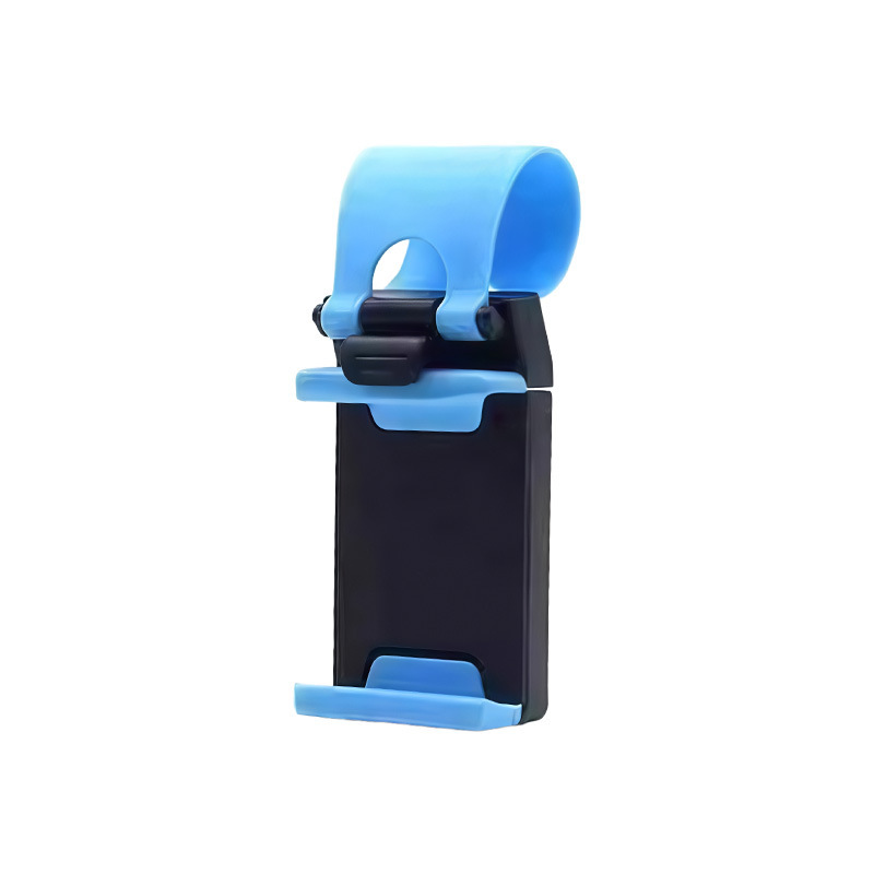 Support de téléphone pour volant bleu (1 pièce)