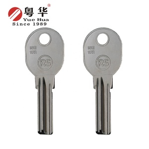 Top Sale Solid Zinc Alloy Computer <strong>Key</strong> Blanks Customize Logo 2.8Mm Copper Cabinet Blank <strong>Key</strong>