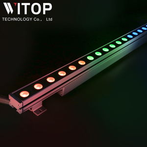 Wasserdichte lineare <span class=keywords><strong>LED</strong></span>-Wand waschanlage für den Außenbereich <span class=keywords><strong>DMX</strong></span>-gesteuerte Garten brücken dekoration Gebäude wand landschafts beleuchtung Wand waschanlage