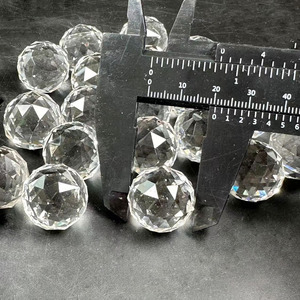 Yüksek kaliteli temizle kuvars faset küre kristal faset topu temizle kuvars mini bilya şifa için _ XCG - Product Image 3