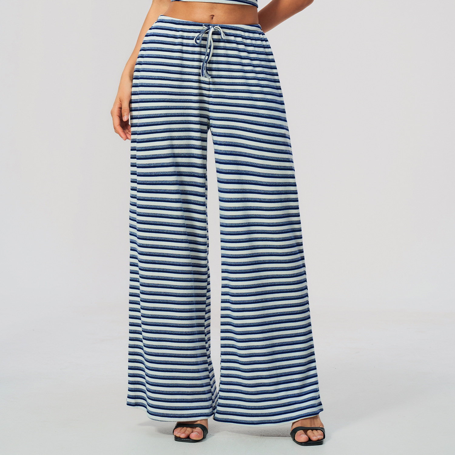 Pantalones Bolan Whitewide de pierna ancha