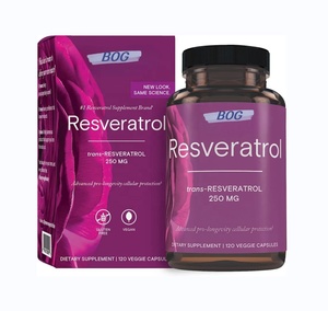 OEM/ODM Professinal Beauty Care Capsules Resvertrol Supplement Resveratrol Capsules