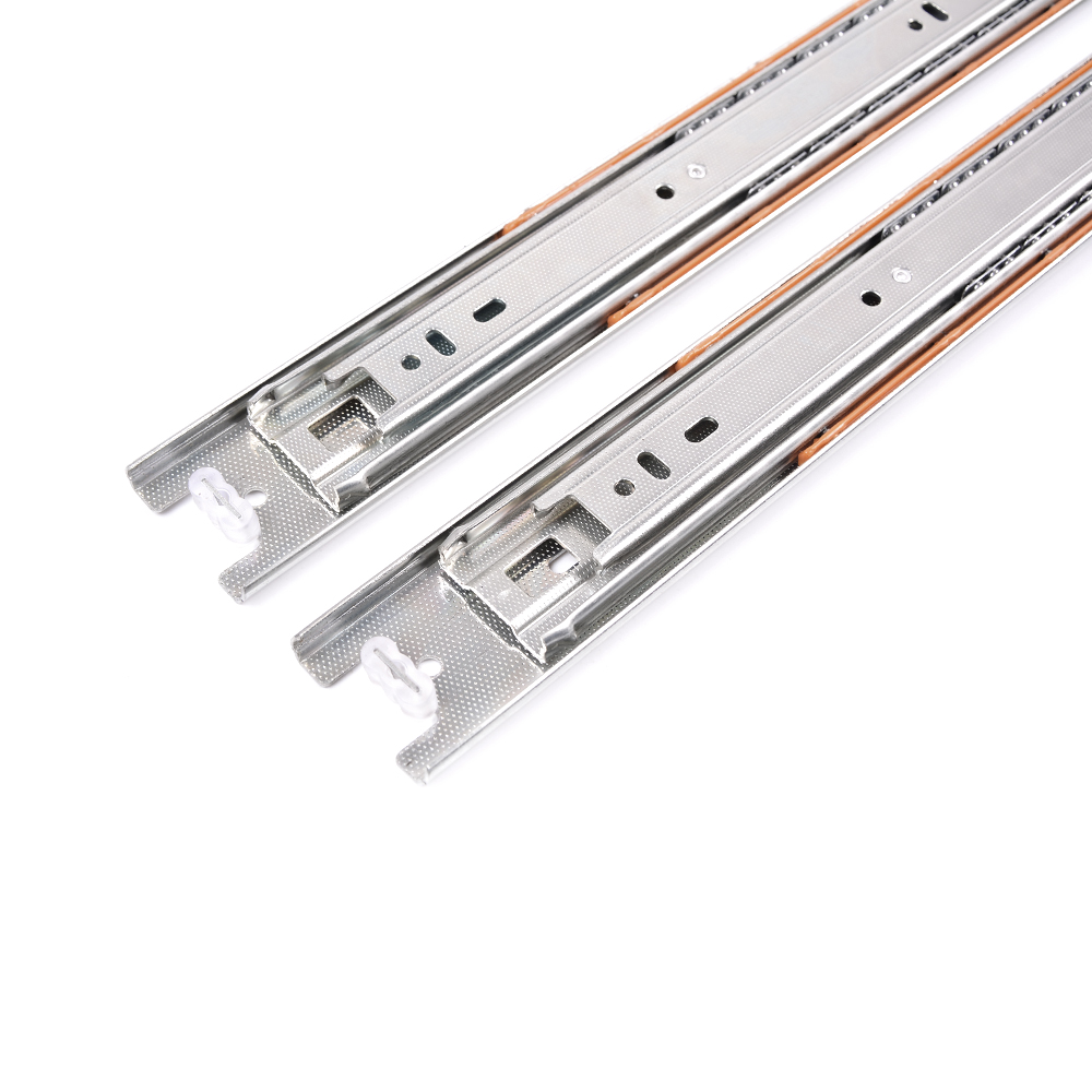 45mm Ball Bearing Drawer Slide Telescopic Channel 1.2*1.2*1.2mm