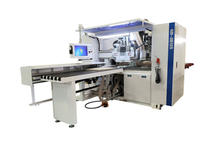 Macchina di perforazione CNC a sei lati MDF pannello compensato CNC alesatrice con funzione di fresatura laterale per officina di mobili - Product Image 2