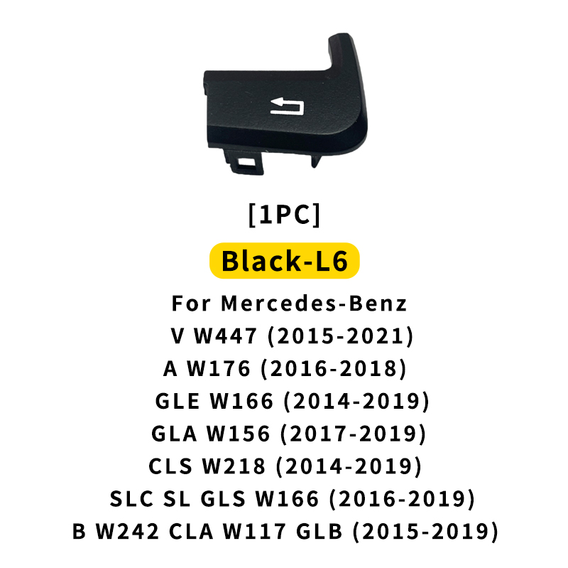 Button Black L6