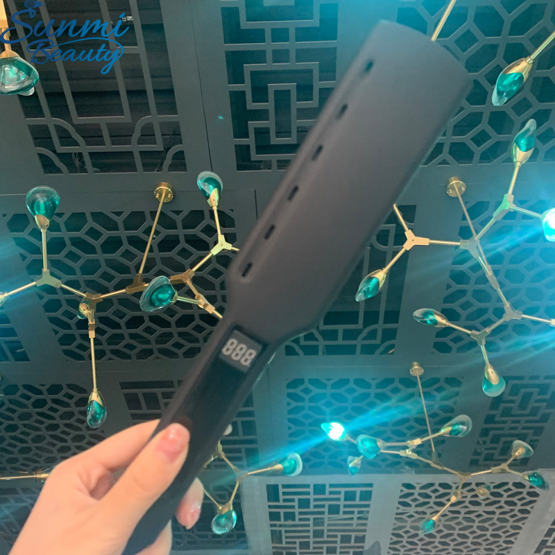 Hair Straightener OEM Factory Flatiron Fast Heating Wide Plate Straightener Parts Flat Iron