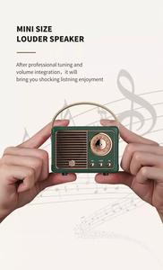 ワイヤレスCaixaDeSomポータブルBluetoothスピーカーサウンドオルゴールBluetoothハンズフリーミニサブウーファーBluetoothハンズフリー - Product Image 2