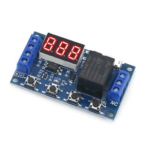 DC 6-30V programmabile ciclo relè modulo con Display a LED TYPE-C/Micro USB 6V 12V 24V relè di ritardo del prodotto ICs - Product Image 3