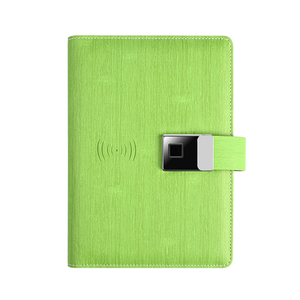 2024 Logotipo personalizado personal Aplicación inteligente Notebook Bloqueo de contraseña digital Diario seguro Agenda con cargador Banco de energía - Product Image 5