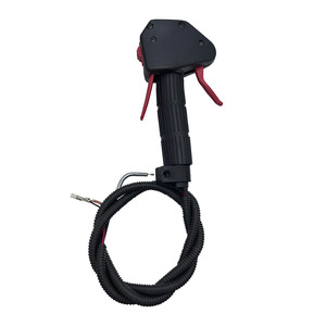 Escova Cortador Trimmer Controle Tubo Lidar Com Interruptor Do Acelerador Gatilho para 1E40-F Mochila Cortadores Acelerador Controle Modelo