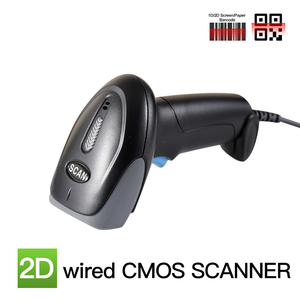 Barcode Scanner <strong>Printer</strong> 2d Barcode Scanner 2d Laser Draad <strong>Qr</strong> Bar Code Barcode Reader Scanner - Product Image 2