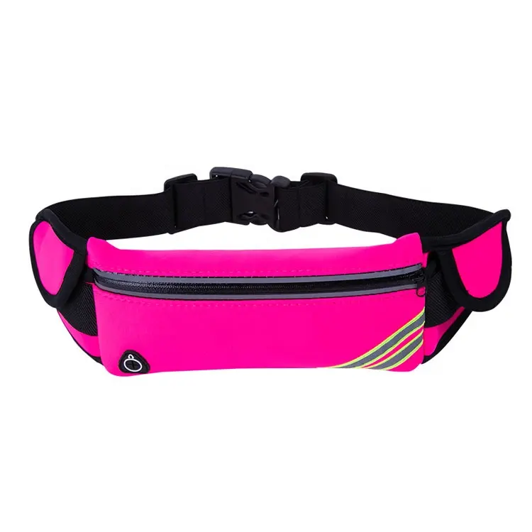 Aangepaste Mode Outdoor Neopreen Fanny Pack Running Belt Heuptas Belt Bum Bag Voor Sport