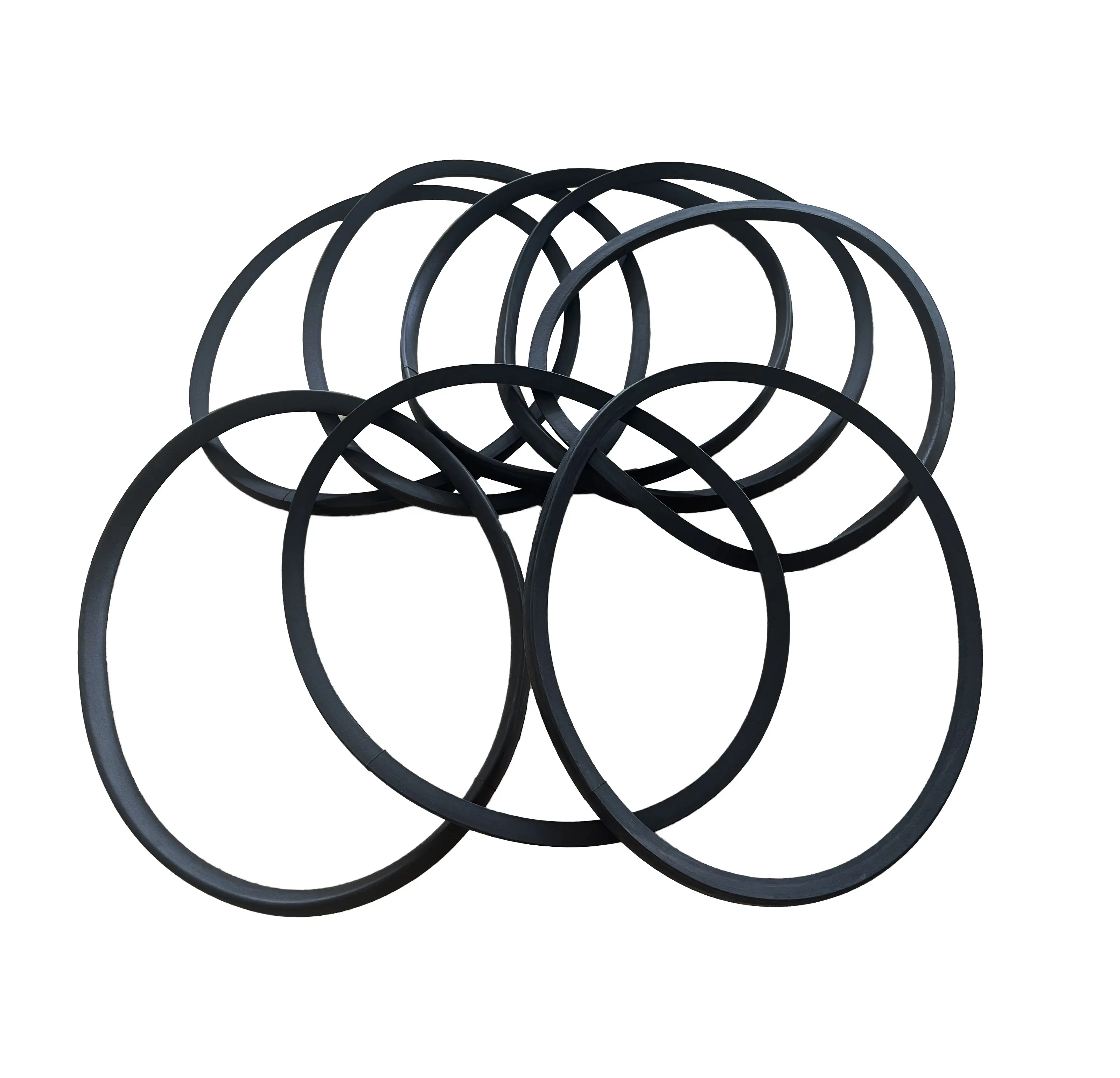 Produsen grosir cincin segel silikon karet hitam untuk Filter industri