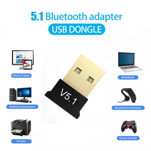 USB蓝牙5.1适配器发射器接收器蓝牙音频蓝牙加密狗电脑笔记本电脑无线USB适配器 - Product Image 4