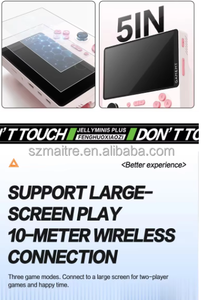 เครื่องเล่นแบบพกพา E5บวกเกมคอนโซลมือถือแบบย้อนยุค5นิ้วหน้าจอ IPS 3D จอยสติ๊ก6000 mAh เครื่องเล่นเกมมือถือแบบคลาสสิก20 - Product Image 6