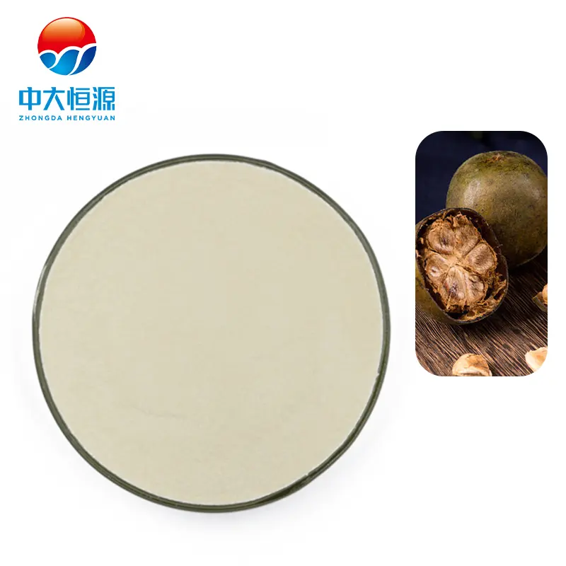 Alimentaire Boisson Extrait De Plante Industrielle Moine Fruit Luo Han Guo Poudre Monkfruit Édulcorant