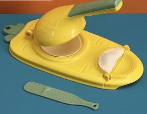 Manuelles Dumpling Maker Tool 2-in-1 Tragbare Dumpling Wrapper Maker und Press Dumpling Skin Machine-Multifunktion formen Set - Product Image 4