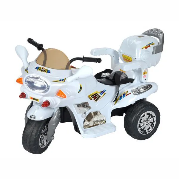 Motocicleta de juguete de plástico grande para niños, juguete eléctrico para montar en coche