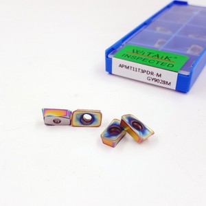 WITAIK炭化タングステンフライスカッターCnc APMT1135 APMT11T3PDR-M APMT160408PDERインサート旋盤加工用APMT160408フライス加工