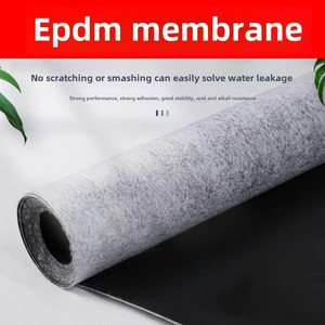 Çatı duvar uygulaması için bodrum ve tünel nem önleme için EPDM Modern kendinden yapışkanlı kauçuk su yalıtım membran bant - Product Image 5