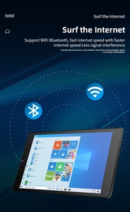 Tableta con ventana de 8 pulgadas, 4GB de RAM, 64GB de ROM, tableta con ventana de 8 pulgadas, IPS para el hogar, 1280x800, 2MP + 5MP, tableta con cámara - Product Image 2