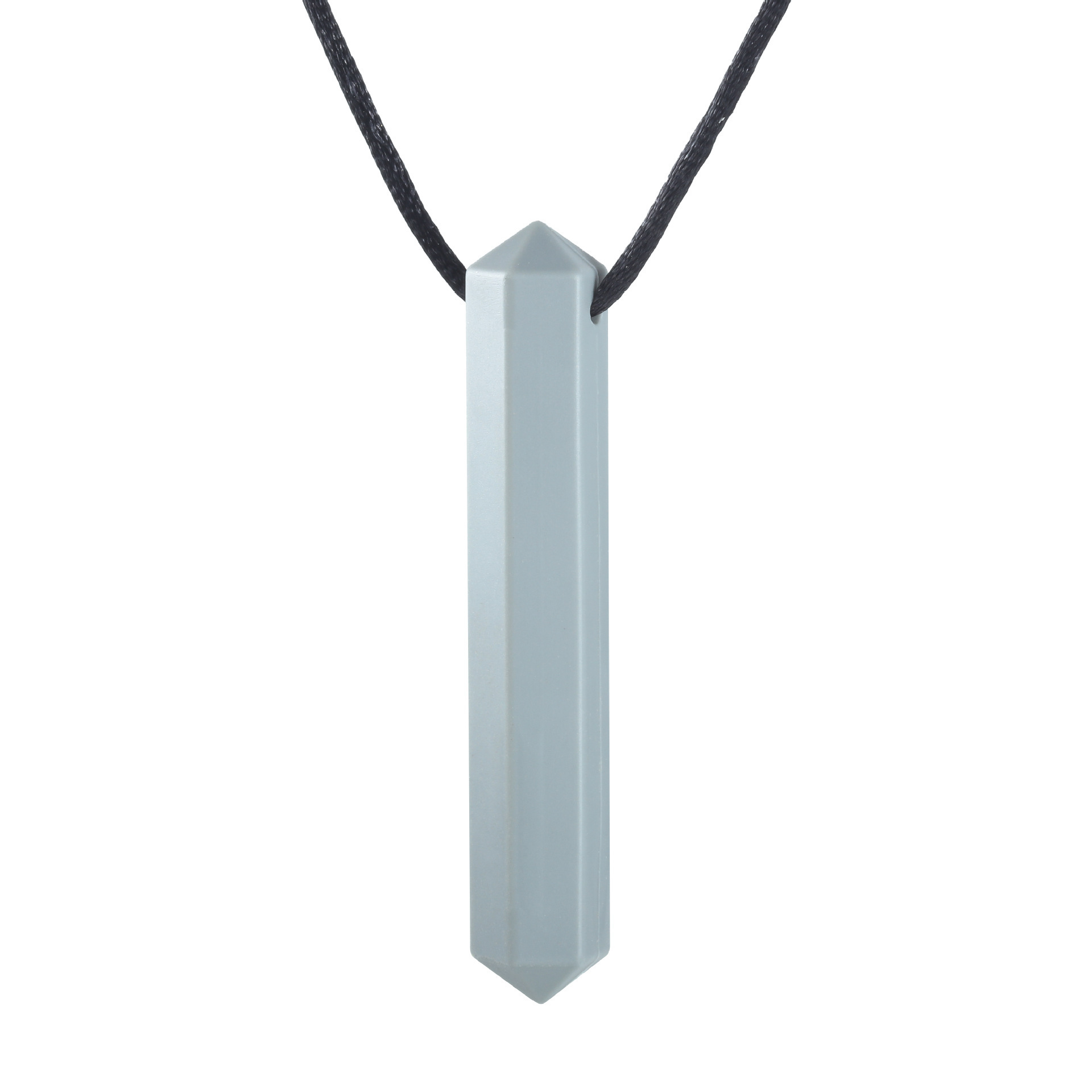 Pendentif gemme grise